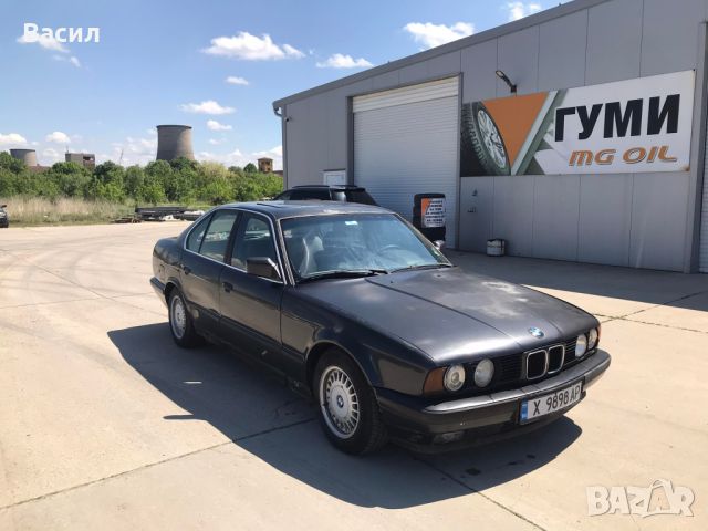 BMW 524 TD 116 к.с. 1992 г. седан , ръчни скорости, снимка 3 - Автомобили и джипове - 45478664