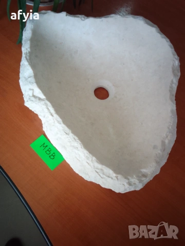 Мраморна мивка с неправилна форма, снимка 6 - Мивки - 53130492