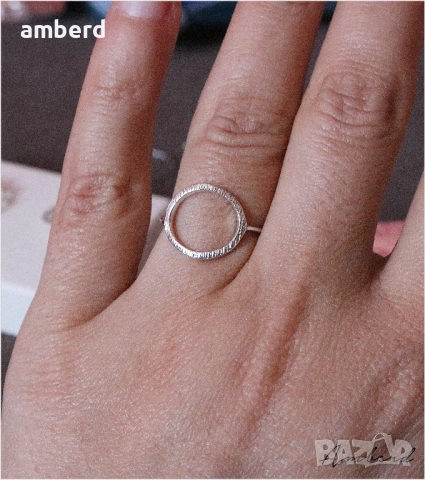 Уникален сребърен пръстен - модел R055, снимка 2 - Пръстени - 53556930