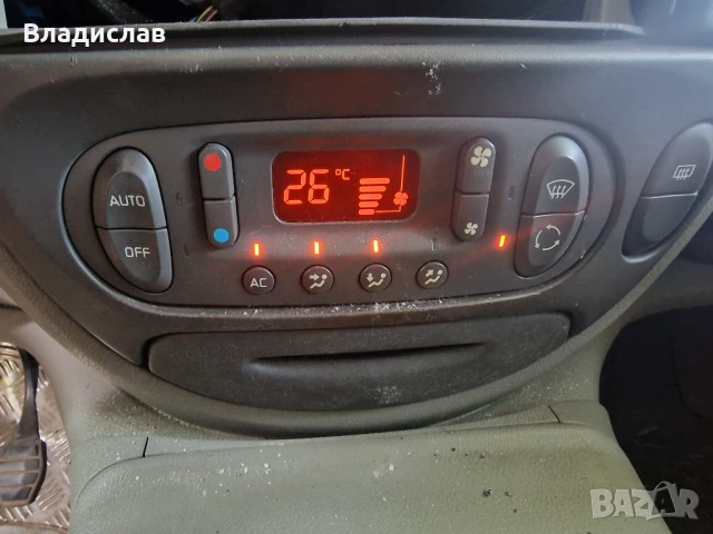 Управление климатроник Рено Меган сценик 1996-2003 г.