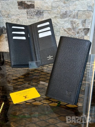 портмонета от естествена кожа louis vuitton , снимка 4 - Портфейли, портмонета - 51301356