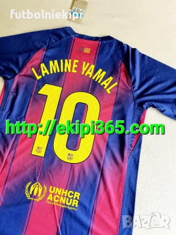 Ламин Ямал 10 - Барселона тениска НОВ 2025/26
