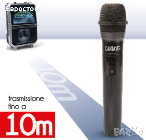 Безжичен микрофон CANTA TU KARAOKE, професионален караоке, снимка 5 - Микрофони - 45432918