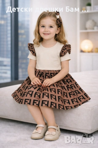 Страхотна детска рокличка