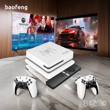 Нов 4GB Ram , 128gb Gaming TV Box Нова G7 Android 16 и 14  40,000 игри 15000 каналаИгрова конзола, снимка 4 - Други игри и конзоли - 53524160