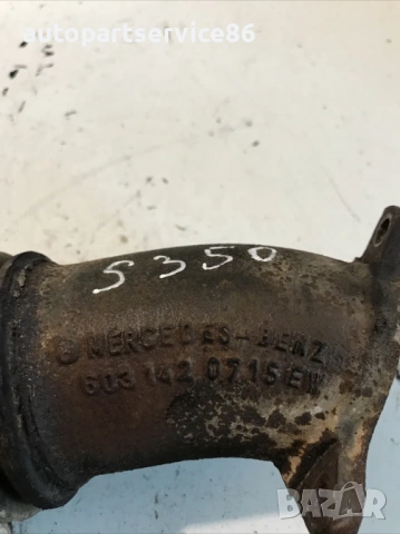 Фланец на всмукателен колектор Td за Mercedes W140 S350 (1996) 6031420715, снимка 2 - Части - 53994708