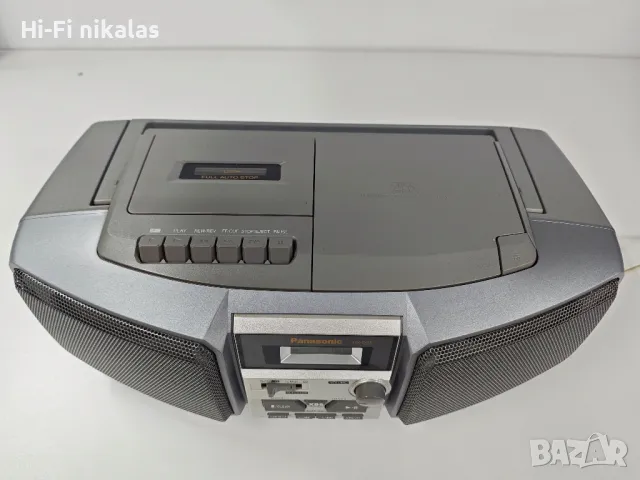 FM радио касетофон CD player PANASONIC RX-DS5 , снимка 3 - Радиокасетофони, транзистори - 47848006