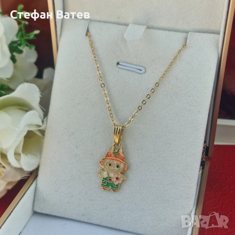 Колие “Little Farmer – Green Hat”