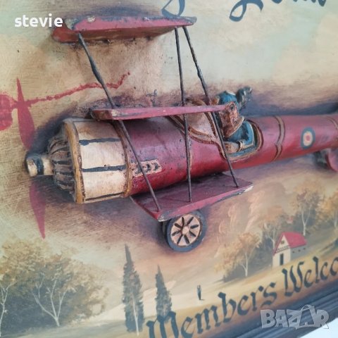 3-D ретро табела Capt.Jacobs, снимка 4 - Антикварни и старинни предмети - 50721384