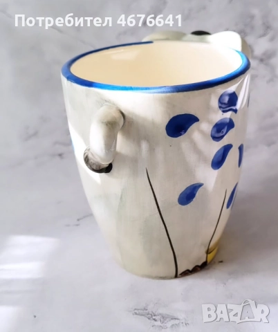 Винтидж керамична чаша, снимка 2 - Чаши - 52936392