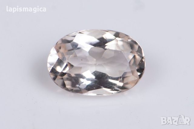 Морганит (розов берил) 0.37ct 6x4mm овална шлифовка №4, снимка 1 - Други - 46282191