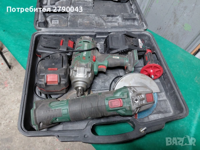 ъглошлайф и гайковерт PARKSIDE 