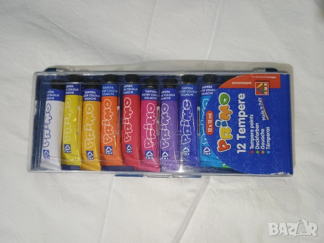 Комплект бой за рисуване-темперни/акварелни/пастели, снимка 4 - Ученически пособия, канцеларски материали - 52793118