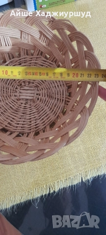 Плетен панер, снимка 6 - Декорация за дома - 51487212