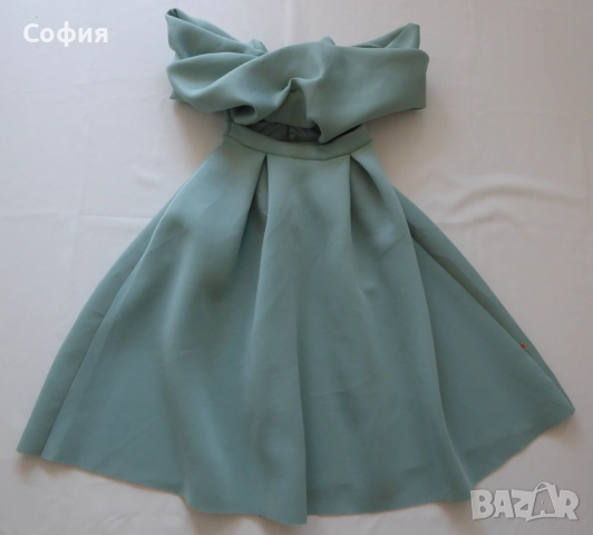 ментова рокля АСОС,р-р хс/с, снимка 4 - Рокли - 52742383