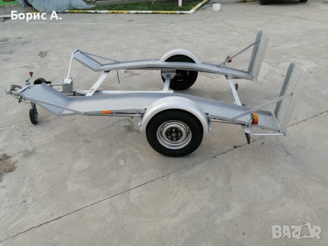 Платформа / Ремарке Schmidt Germany за АТВ/ATV,мотори,бъгита,малки трактори и багери и тн. , снимка 3 - Ремаркета - 53618240