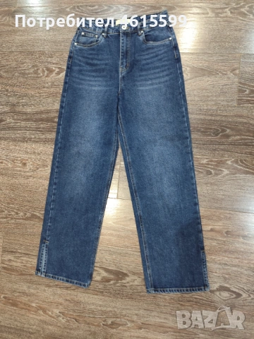 дънки с цепки отстрани , снимка 3 - Дънки - 53865016