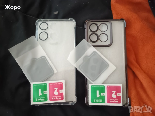 2х Motorola G86 Power case гръб + камери протектор