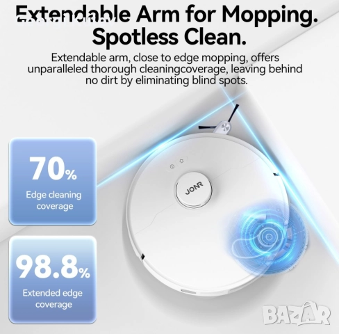 Прахосмукачка робот JonR P20 pro, снимка 4 - Прахосмукачки - 52775650