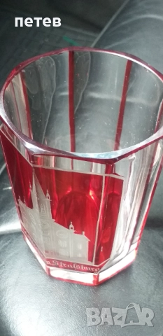 Bohemia. Чаша. Стара чаша. Халба., снимка 8 - Антикварни и старинни предмети - 52341033