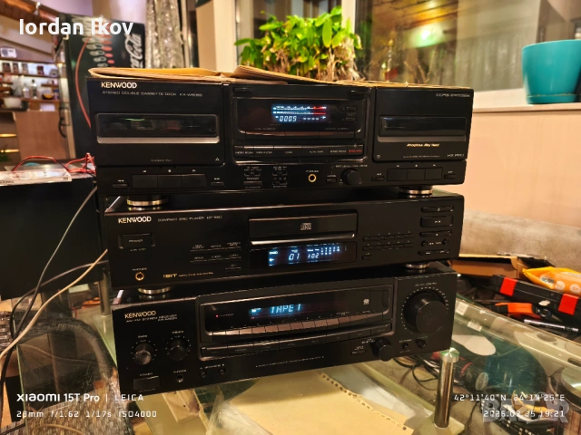Kenwood KX-W6060 + KR-A4060 + DP-1060
