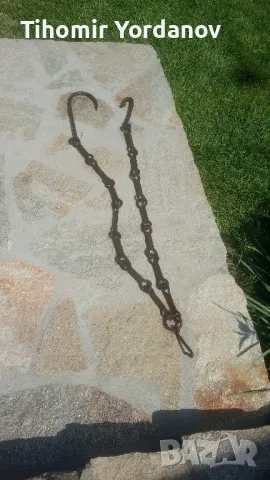 Верига за огнище., снимка 4 - Антикварни и старинни предмети - 50132532