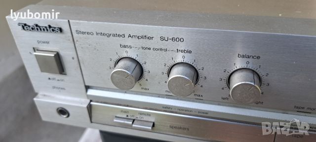 Technics Su-600 , снимка 3 - Ресийвъри, усилватели, смесителни пултове - 46797939