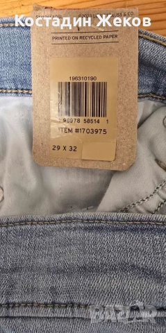 Нови със етикет. Дамски оригинални дънки. Levi's 314 SHAPING CTRAIGHT. , снимка 5 - Дънки - 52501484