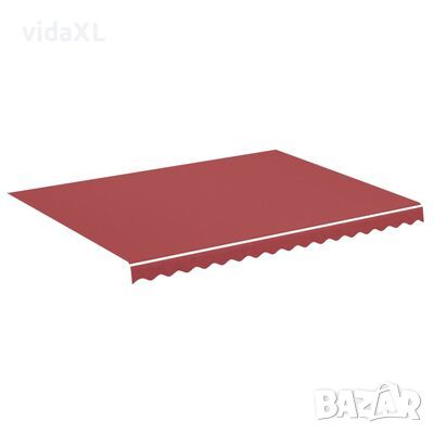 vidaXL Резервно платнище за тенти, бордо червено, 4х3 м(SKU:311967, снимка 1 - Градински мебели, декорация  - 45373445