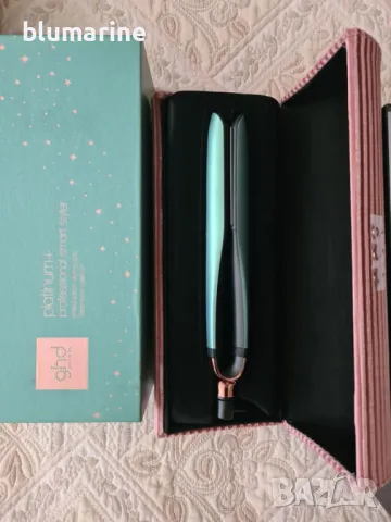 Професионална преса Ghd Platinum+professional smart styler limited edition alluring jade, снимка 3 - Преси за коса - 46887610