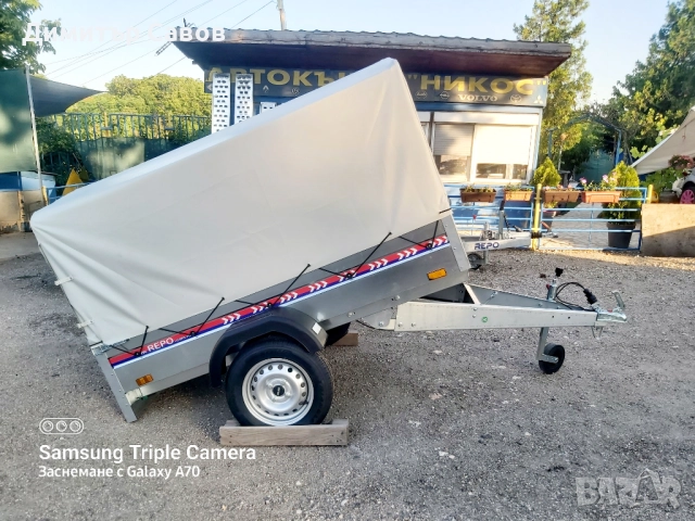 Туристическо, самосвално ремарке REPO DRS с брезент и шпригли до 750kg., снимка 10 - Ремаркета - 51922831