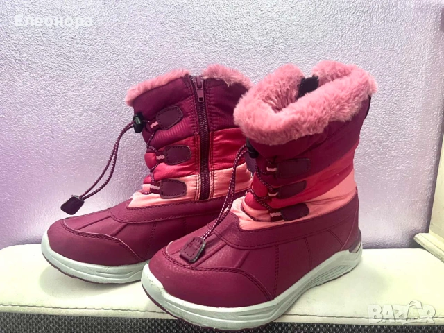 сладурски ботушки с мек пух отвътре обувани 1 път