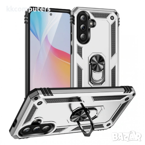 Калъф за Samsung Galaxy A37 5G с Въртящ се Пръстен - PC+TPU, Военна защита, 7 цвята, снимка 4 - Калъфи, кейсове - 54055096