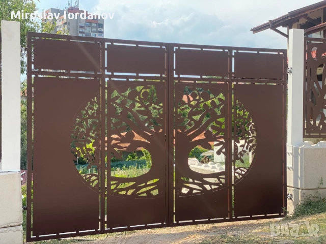 Изработвам метални изделия от желязо врати парапети навеси и др., снимка 12 - Други ремонти - 52567448