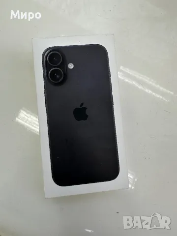 Iphone 16 Black 128GB нов, снимка 1 - Apple iPhone - 49360840