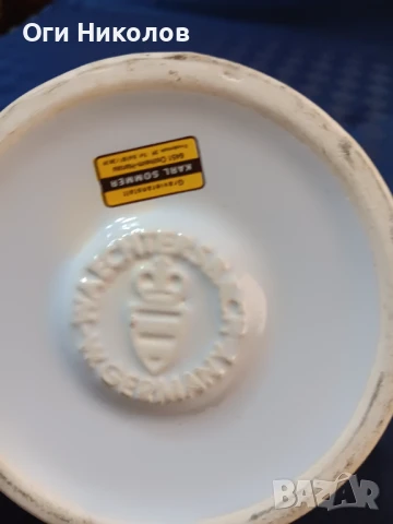 Порцеланова кана за вино, снимка 5 - Антикварни и старинни предмети - 50919357