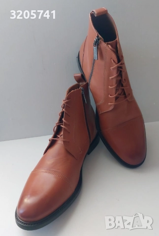 Елегантни мъжки боти Gino Rossi за есен-зима, естествена кожа - НОВИ!