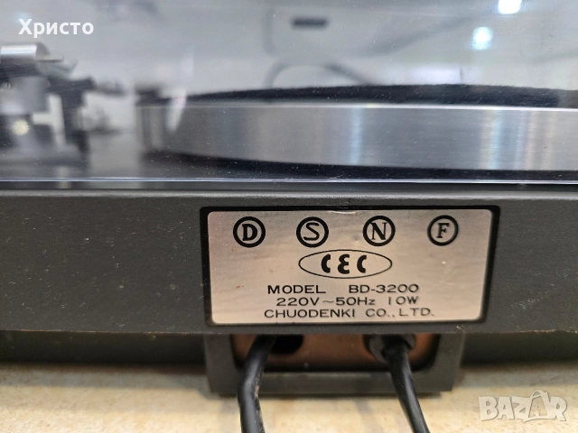 CeC BD 3200, снимка 8 - Грамофони - 52960414