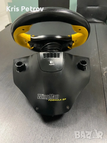 Волан С Педали Logitech Wingman Formula  GP, снимка 5 - Джойстици и геймпадове - 53495473