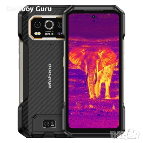 Смартфон Ulefone - Armor 27 Pro 5G, 6.78'', 12GB/256GB, черен