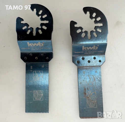 KWB Profi Akku - Нови 4 ножа за многофункционален инструмент / реноватор, снимка 3 - Други инструменти - 53831332