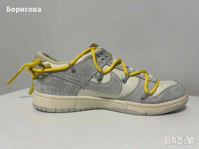 Оригинални Nike Off-White x Dunk Low lot 39 of 50, номер 39