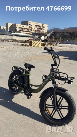 Електрически мотопед с газ 