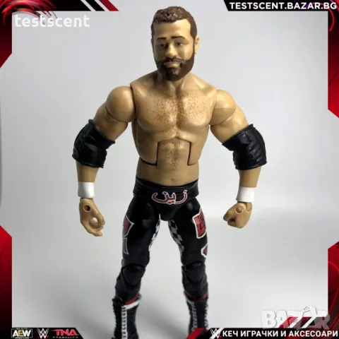 Екшън фигура WWE Sami Zayn Elite Сами Зейн Bloodline Mattel играчка figure , снимка 1 - Колекции - 49349281