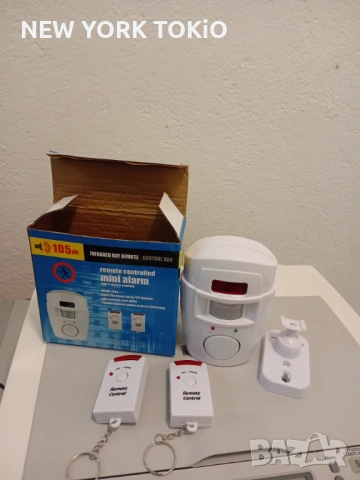 АЛАРМА БЕЗЖИЧНА СЪС СЕНЗОР ЗА ДВИЖЕНИЕ , снимка 5 - Друга електроника - 53253095