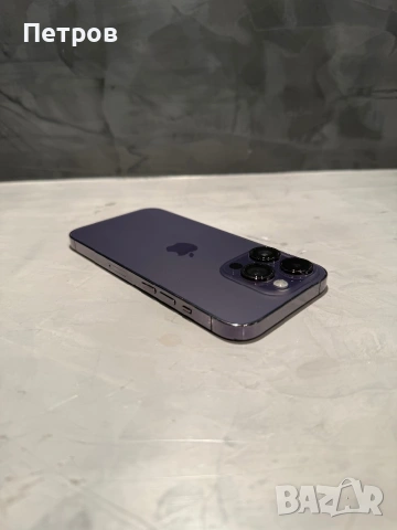 КАТО ЧИСТО НОВ Iphone 14 Pro Purple, снимка 2 - Apple iPhone - 53447197