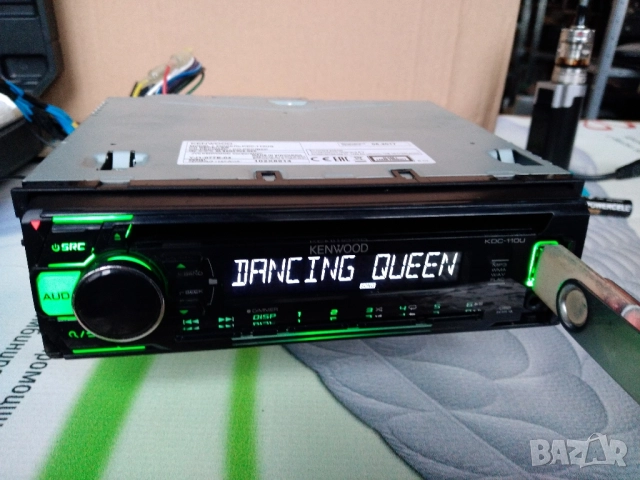 Автомобилно радио 4x50 W KENWOOD KDC-110UG, снимка 4 - Аксесоари и консумативи - 52049866