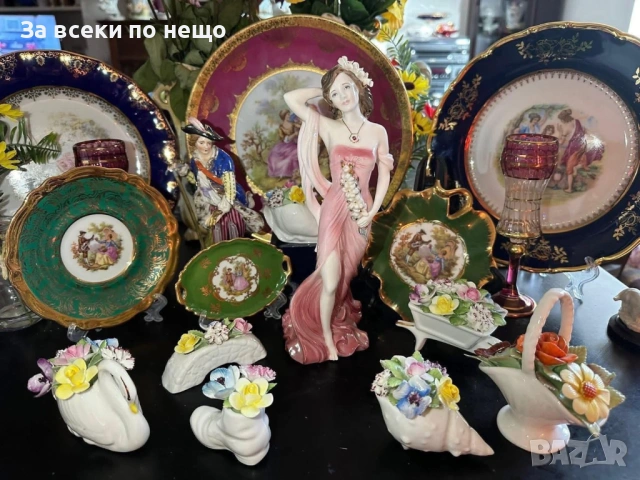 Coalport England  1993  "Ruby" 25 см прекрасна фигура на млада жена Код P2047, снимка 10 - Декорация за дома - 53954981