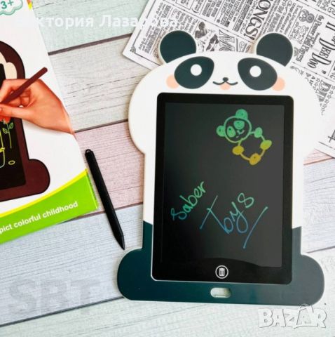 Детски LCD таблет за рисуване 9 INCH, снимка 1 - Образователни игри - 46475433