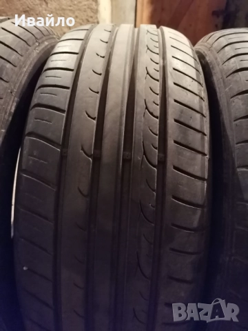 Продавам 4 броя летни гуми 205.55.16 на 1 сезон дот 2019 Dunlop , снимка 2 - Гуми и джанти - 51903247